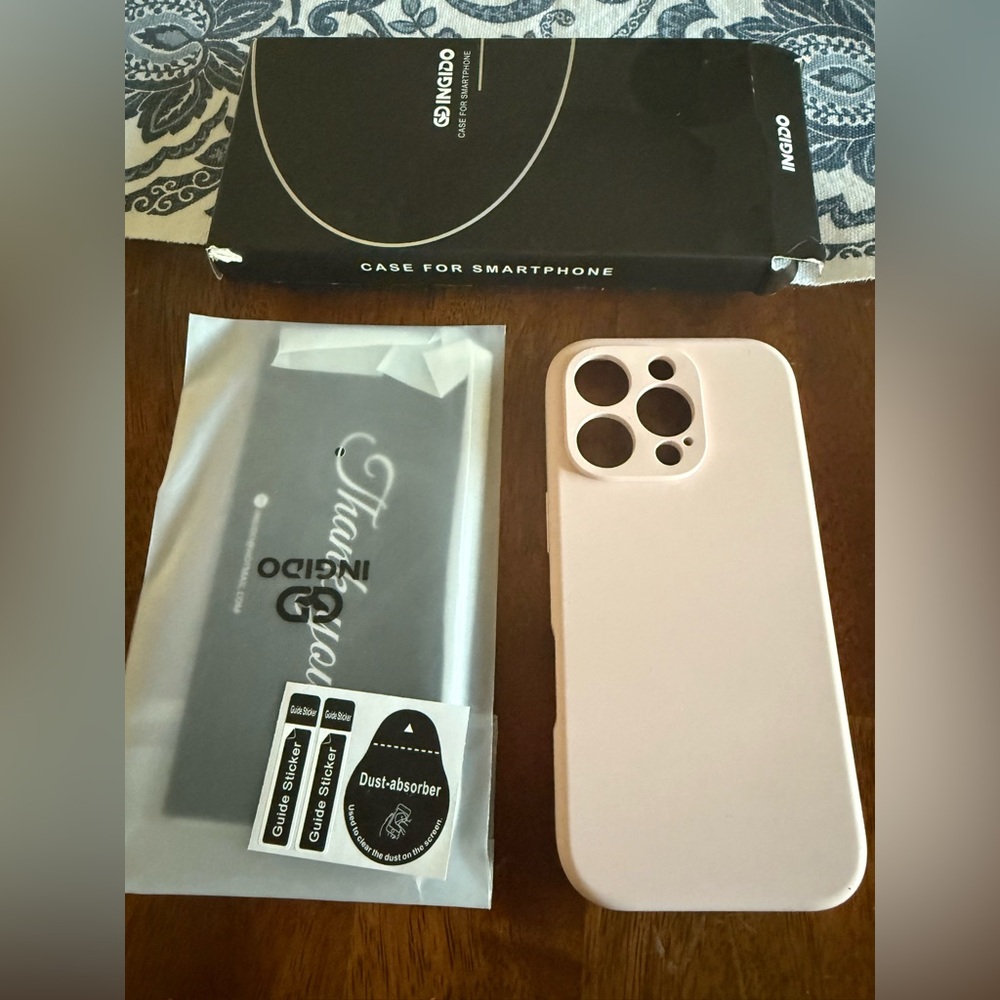 New. iPhone 16 Pro silicone protective case cover. Hardshell with soft silicone